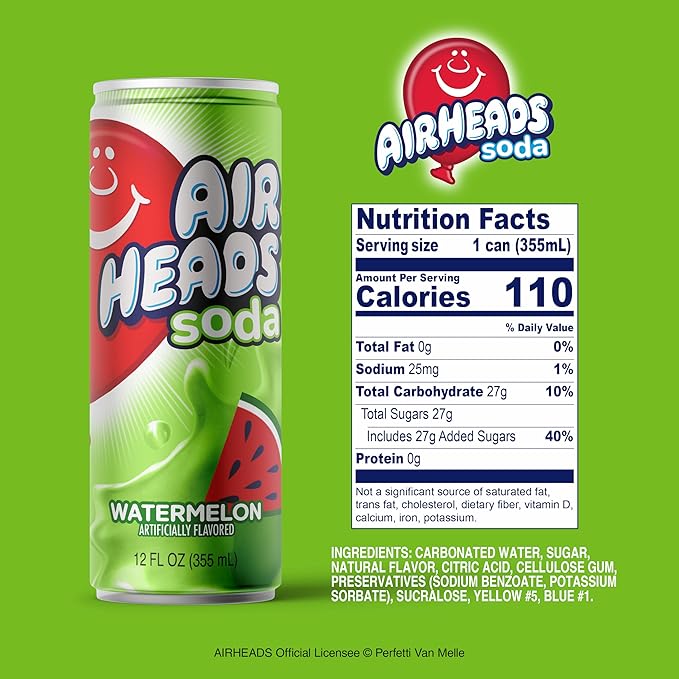 Airheads soda flavors